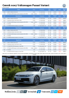 Volkswagen Passat - Cennik 01-2024 